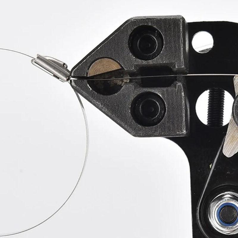 Pinza para Bridas de Plástico Herramienta de Sujeción y Corte Cortador Tensión Pistola Automática de Cremallera Acero Inoxidable 304 Brida de Bloqueo Herramienta de Sujeción Manual