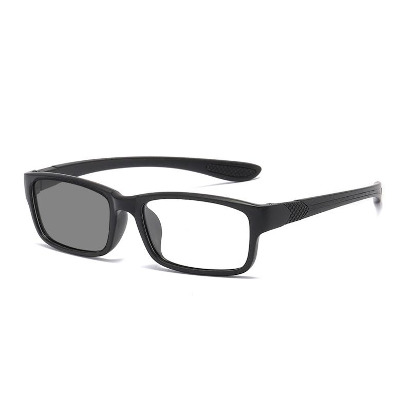 Photochromic Glasses Two Tone Frame Sports Style UV Protection Lightweight Unbreakable for Outdoor