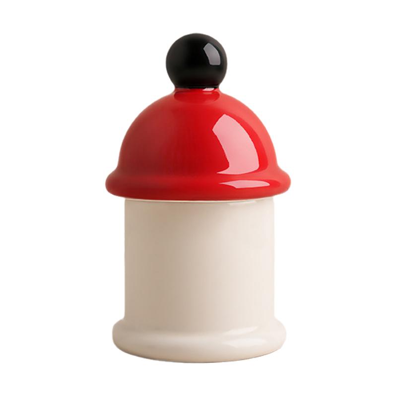 Modern Ceramic Dopamine Toothpick Holder - Creative Home Decor Box for Joyful Spaces & Mini Accessories