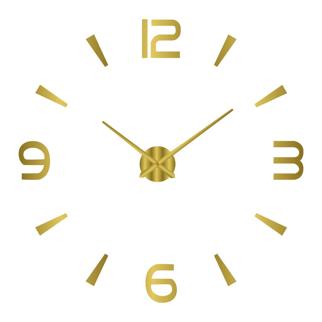 2D/3D Large Roman Numeral Acrylic Mirror Wall Clock Sticker Fashion DIY Quartz Clocks Watch Home Decoration Living Room Stickers