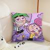 Cute Cartoon The F-Fairly O-OddParents cushion cover Living Room Headboard Office Bedroom Cushion Sofa Nap Time Pillow Case