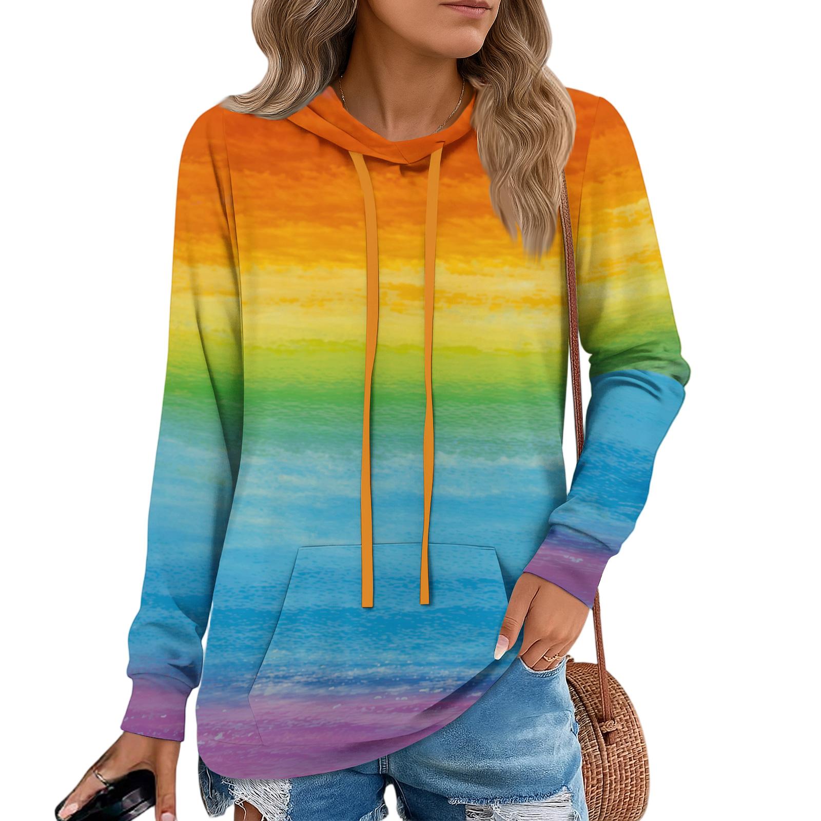 

Женские худи-пуловеры, модные толстовки с капюшоном для девочек-подростков, женский осенний туник-топ XL жёлтый