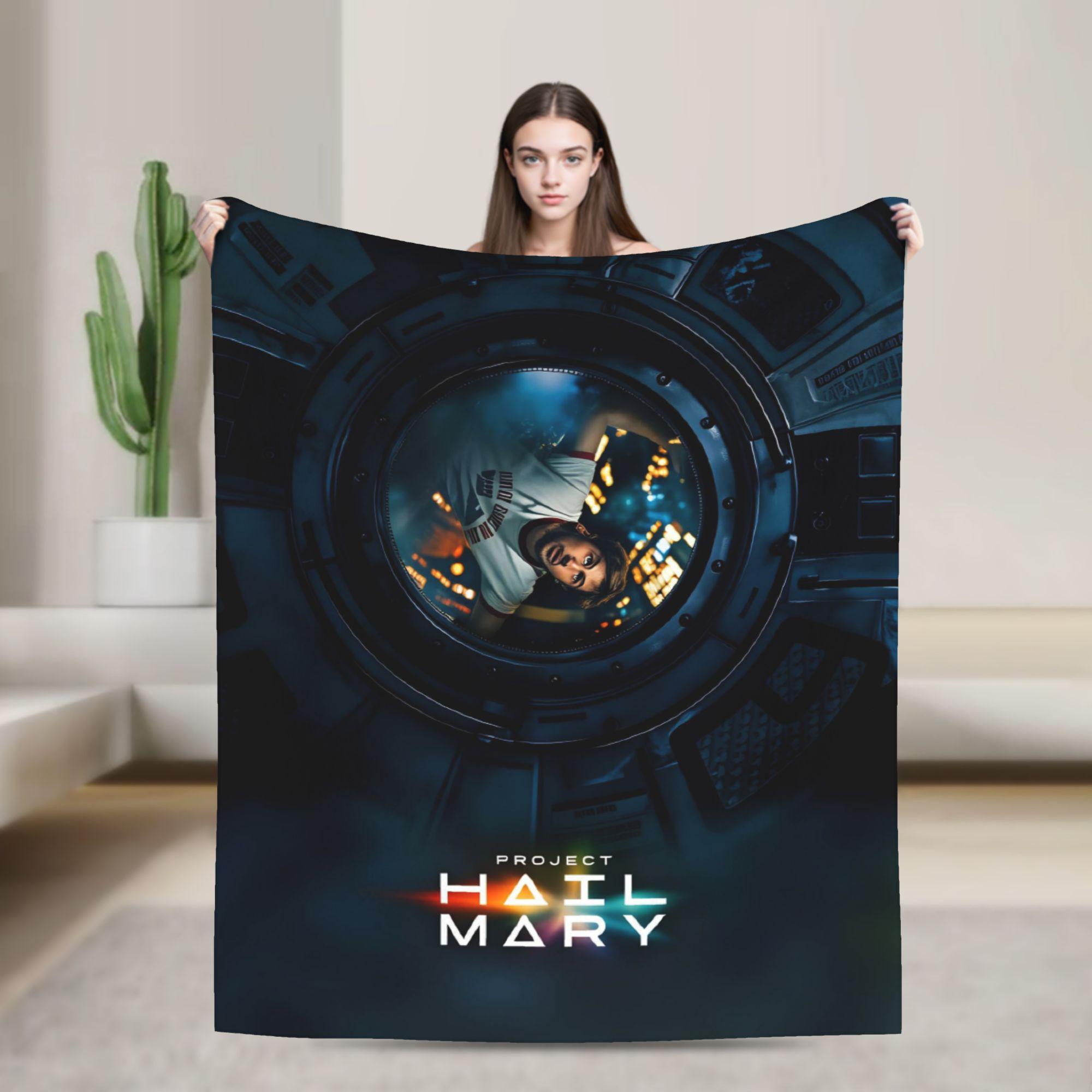 

Project Hail Mary Poster Blankets Quality Soft Throw Blanket Winter Travel Bedroom Trend Bedspread 75x100cm (30x40inch)