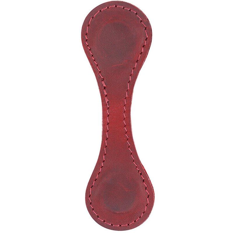 

Магнітна шкіряна закладка Двостороння магнітна пряжка Магнітна кліпса Блокнот Книжкові маркери Роздільник сторінок Канцелярські приналежності вина червоного кольору