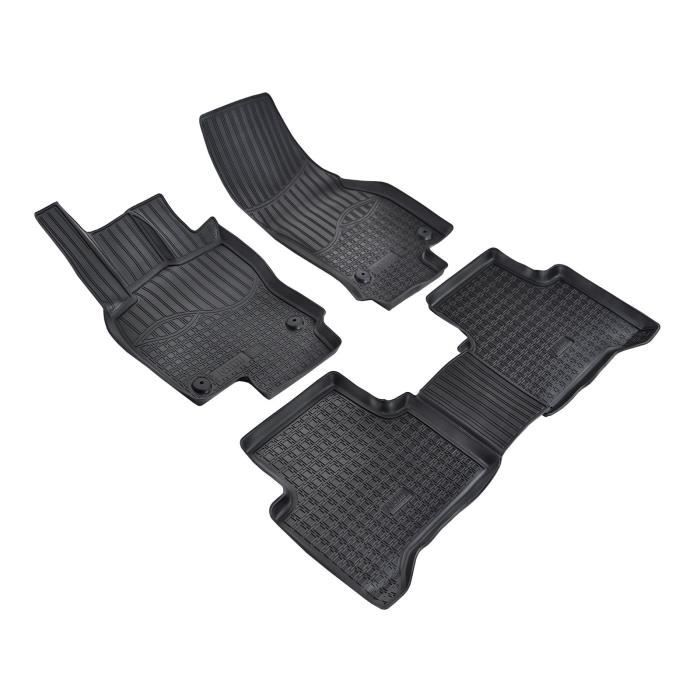 NORM Liners | Tapis De Sol En Caoutchouc TPE Toutes Saisones Pour Volkswagen Touran 2 Depuis 2015