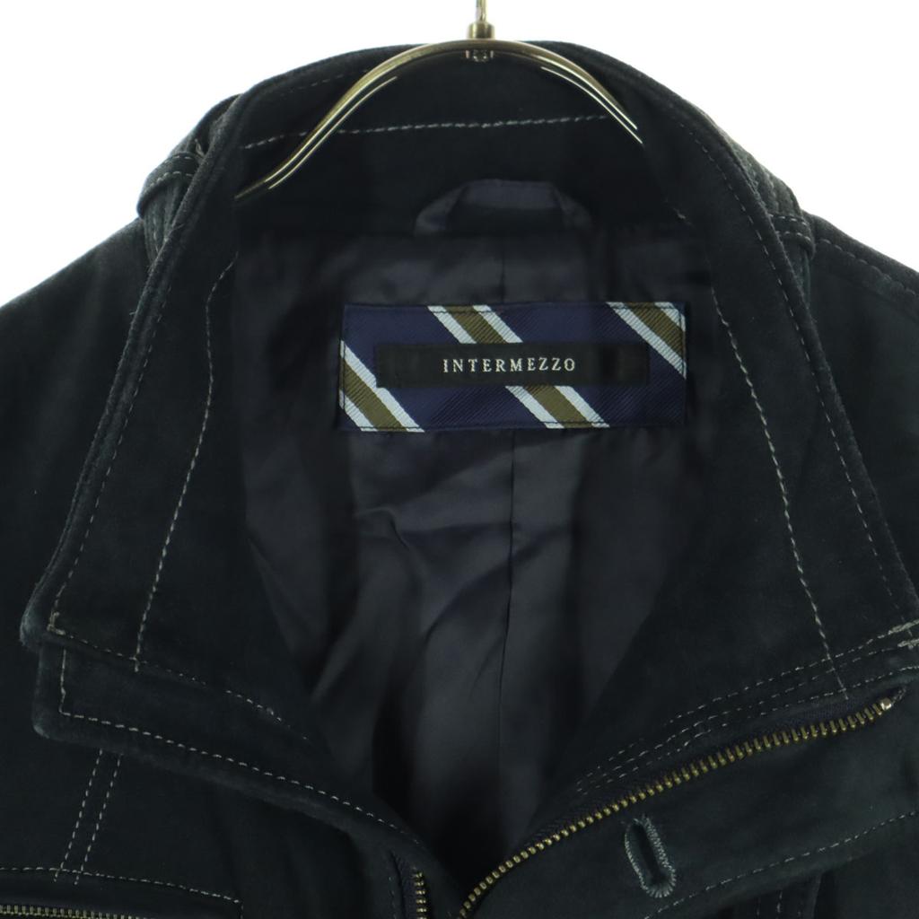 INTERMEZZO Long Sleeve Leather Jacket 2L Black Sheep Leather Men's Used