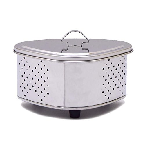 Takekoshi Antibakteriell Rostfri Mini Triangulärt Hörn med Lock, Krympförpackad, CK-121S