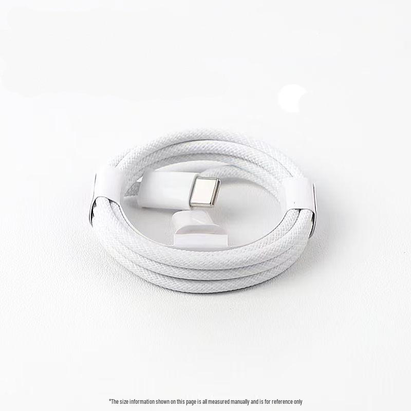 Apple iPhone 15/16 Braided PD60W Fast Charging Cable, Type-C for Huawei/Xiaomi.