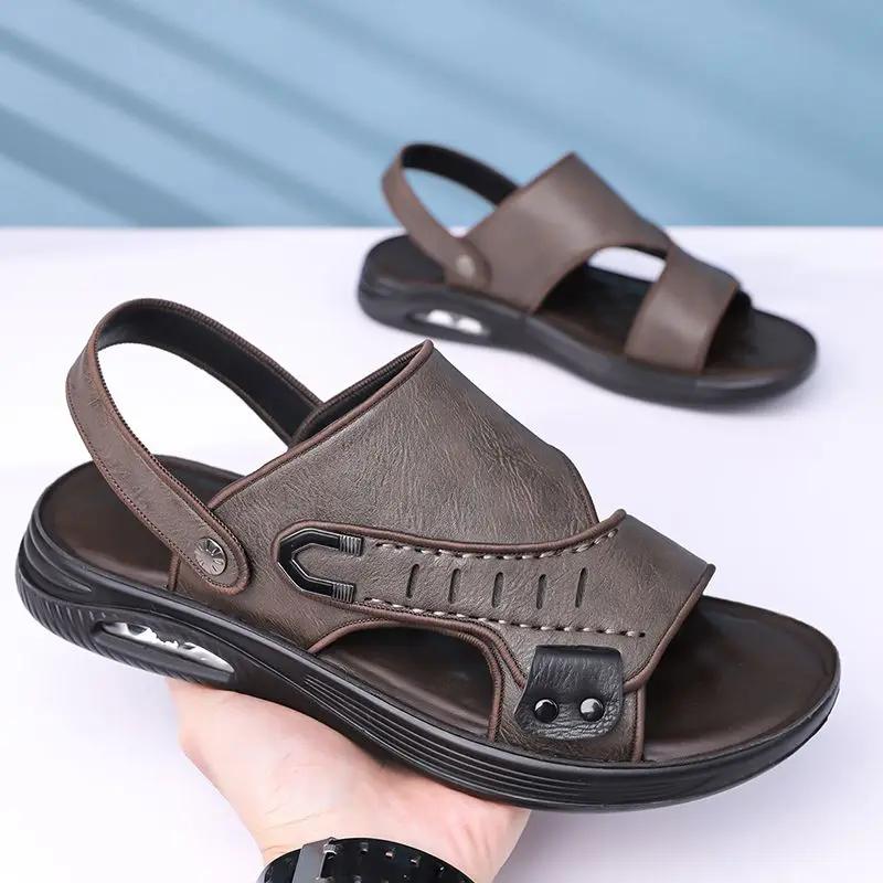 Fashion Outdoor Men's Sandal Height with Platform Non-slip In Welcome Deal Clearance Sale Casual 2025 Styles Eva Breathable 39 Male Shoe