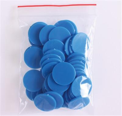 100Pcslot 25Mm Plastic Poker Chips Casino Bingo Markers Token Fun Family Club Board Games Toy Creative Gift 9 Colours