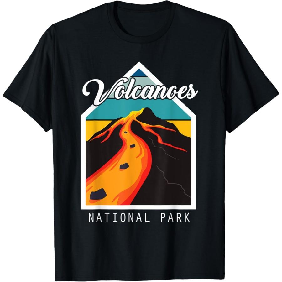 

Volcano National Park Island Hawaii Volcanoes Souvenir T-Shirt XXXXXL чёрный