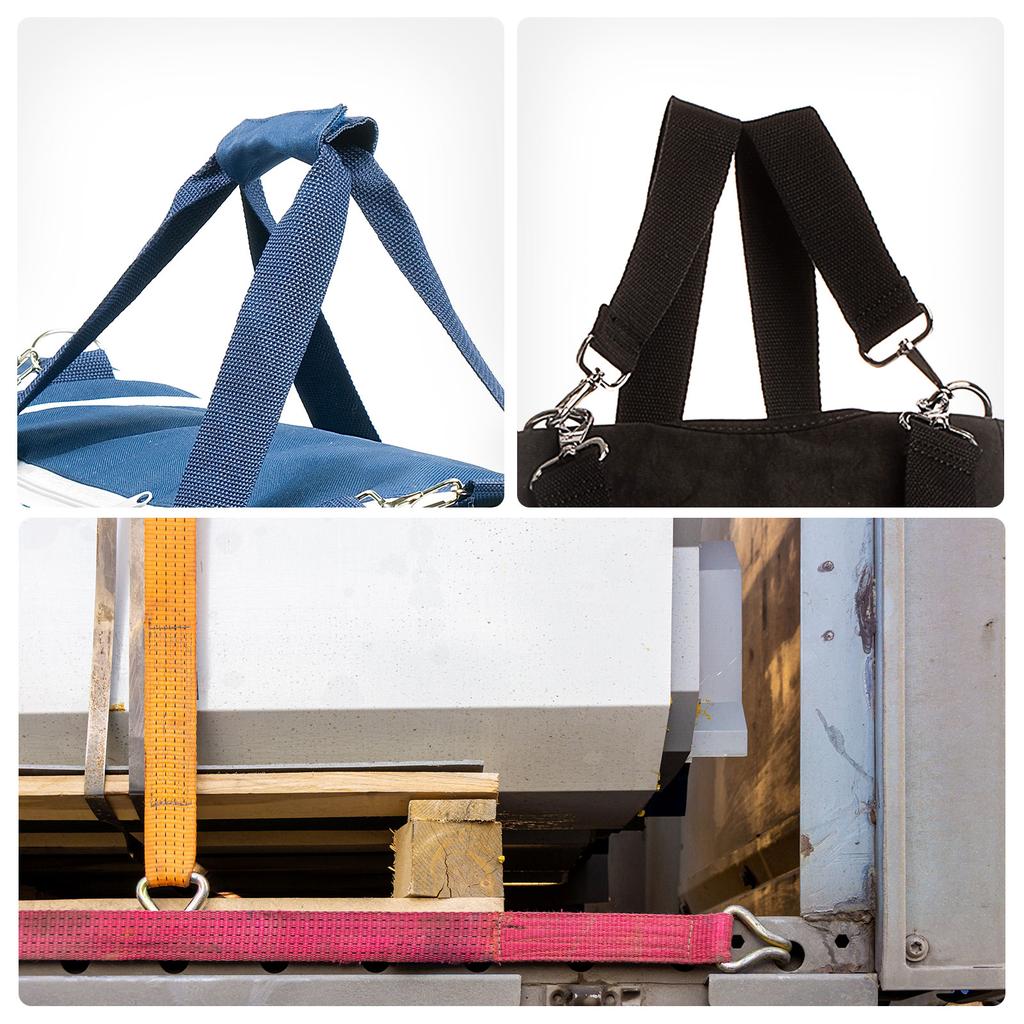 50 Yards 25mm Polypropylene Webbing Strap Belt Tape Heavyweight Strapping Band for Outdoor Tent Accessories Sewing Bag Luggage