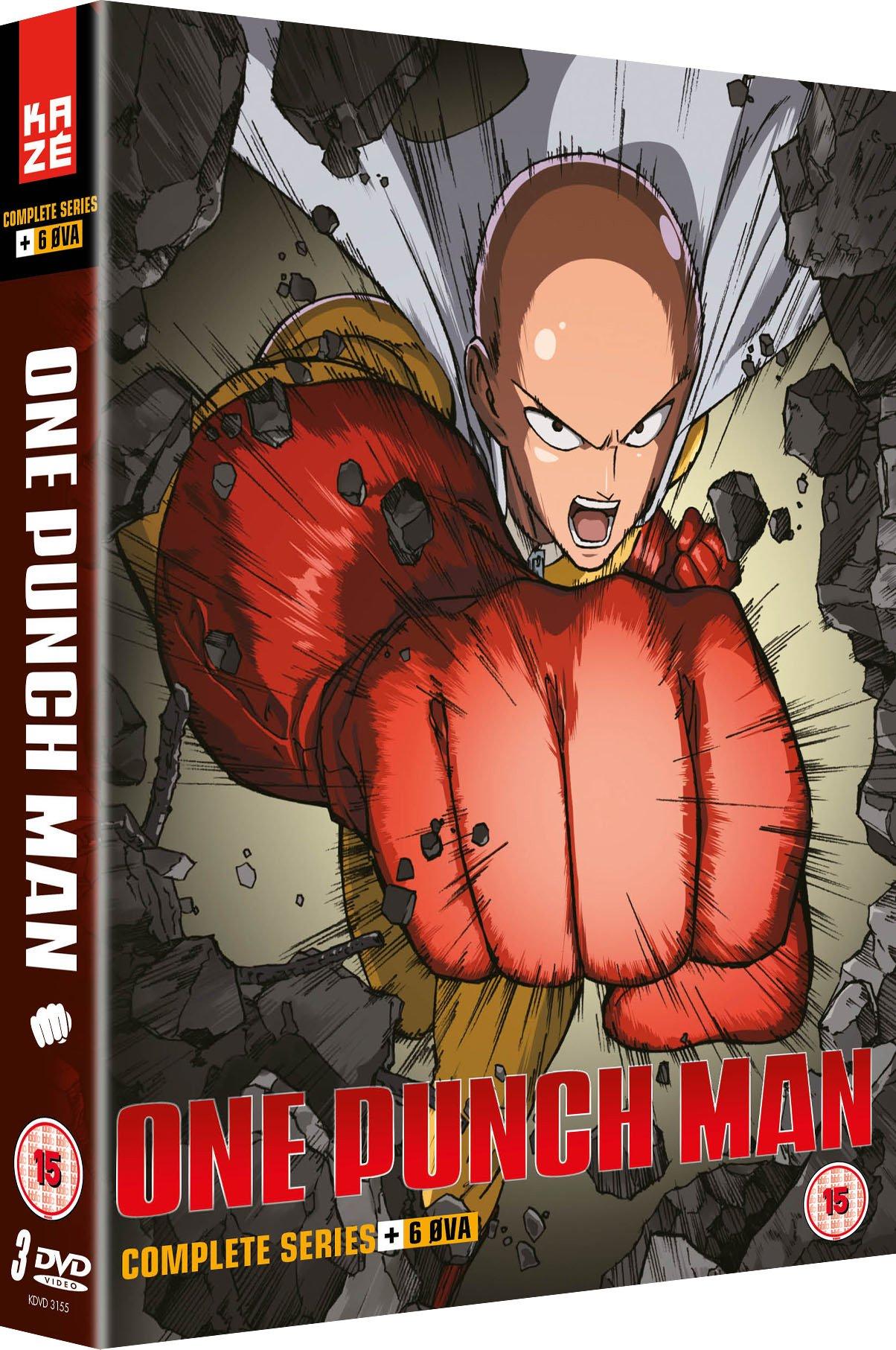 

One Punch Man Series 6 DVD (Complete 1-12 + OVA)