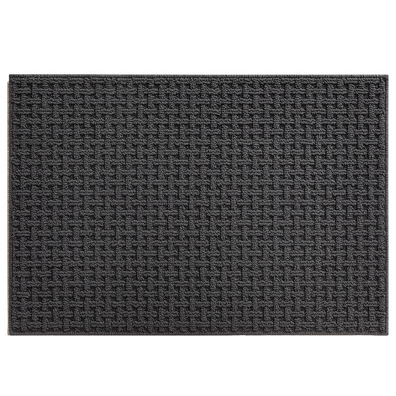 Modern Simple Entry Door Dust Removal Non-slip Mat Polypropylene Household Door Wear-resistant Plain Carpet Foot Mat