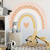 New Cartoon Rainbow Wall Stickers for Kids Room Nursery Decoration Decals Mural Baby Bedroom Living Room Wall Decoration