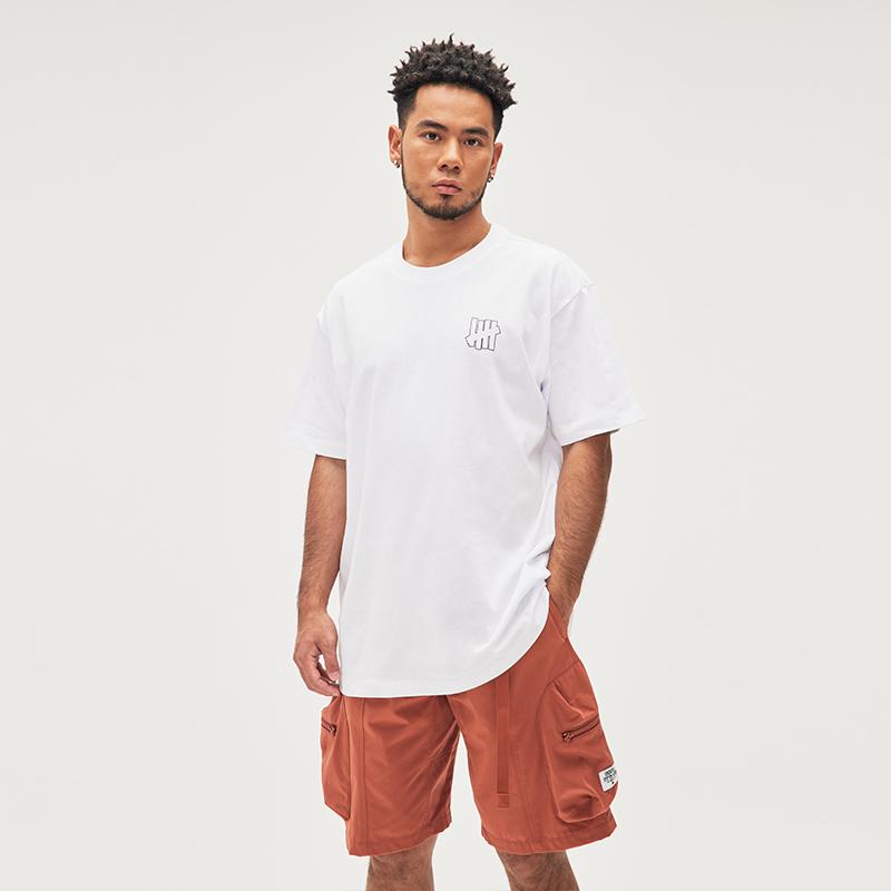 Undefeated T-Shirts Unisex Crew Neck Moderate Straight Fit UE32GSS02M
