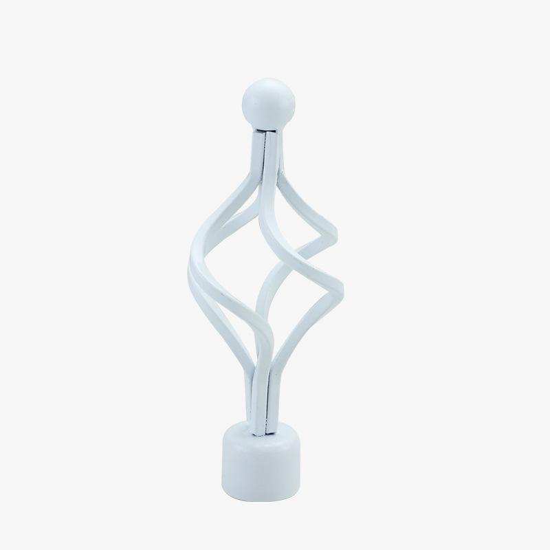 2 stk Utfylte Jern Gardinstang Endestykker Hetter Gardintilbehør Erstatning Romersk Gardinstang Hode Hjemmedekorasjon