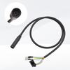 Electric Bike Motor Extension Cable Motor Convert Extension Cable 9Pin Conversion Line Waterproof Connector Electric