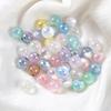 10pcs Acrylic Beads 12mm Round Bead String for DIY Jewelry Making, Mobile Phone Straps, Beaded Pens, Keychain Accessories