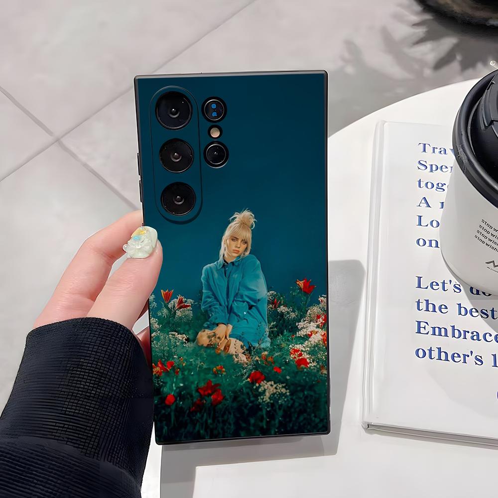 

Fall Asleep Happier Than Ever Phone Case For Samsung S26 Ultra S25 Edge Ultra S23 S22 S21 S20 Ultra Plus S24 Fe Cover Samsung S22 Ultra
