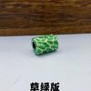 Brass Pendant DIY Jewelry Component Textured Hollow Cylinder Bead Craft Supply for Handmade Accessories and Creative Projects
