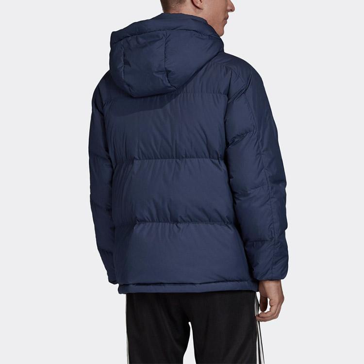 Adidas Arsenal Hooded Football Down Jacket Men Outerwear Blue FQ4111