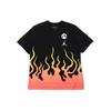 Brand Flame Logo Print Short Sleeve T-Shirt Men Tops Black DV3132-010