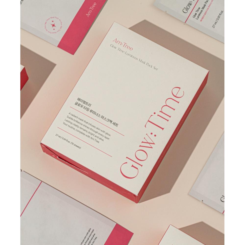 Amtree Highly Moisturizing Essence Balance Mask Attached Sheet 27ml 10 Sheets 4 Types  Moisture Calming Whitening Radiance 