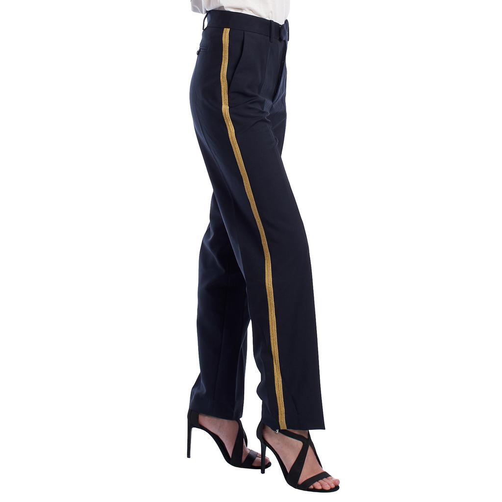 Women's Straight Trousers with Darts WJCT0102F