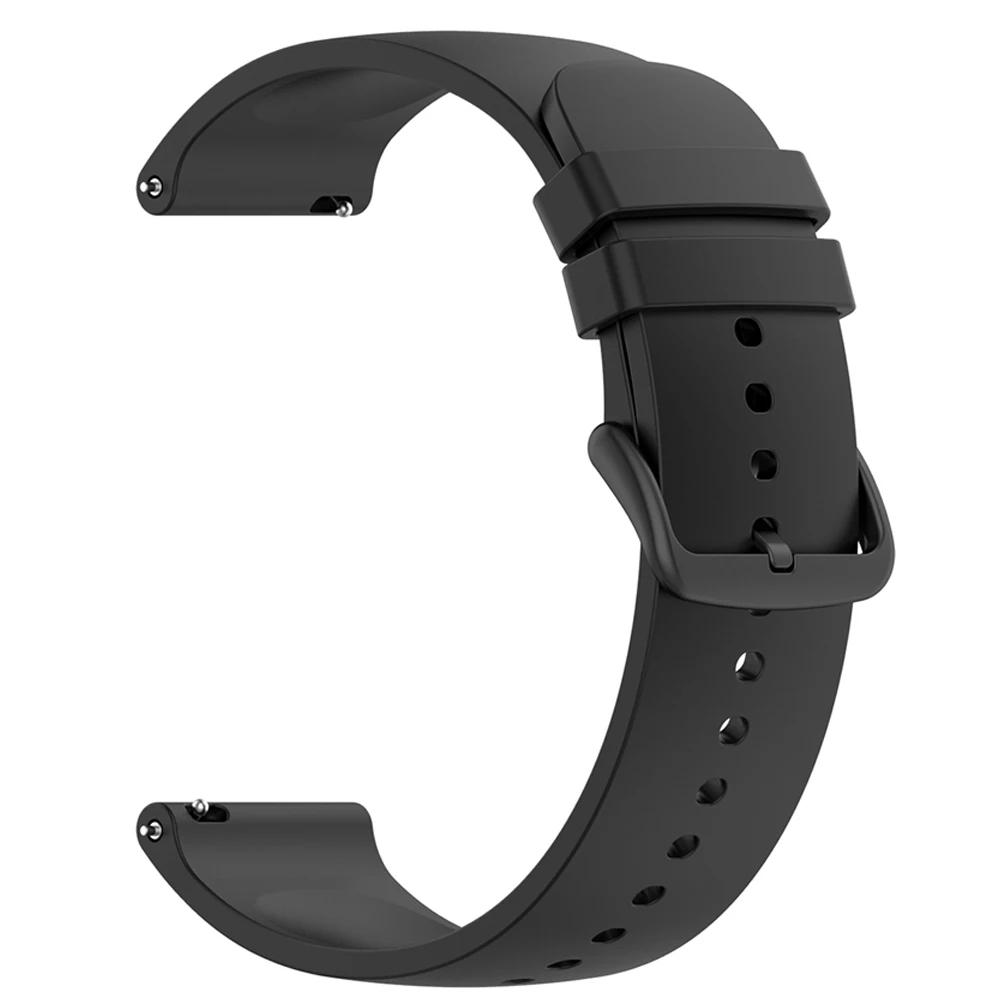 20mm 22mm Silicone Replace Strap for Samsung Galaxy Watch 7/6/5/4 44mm 40mm 6 4Classic Gear S3 Band for Huawei GT3 4Pro Bracelet