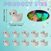 50/100 Pcs Diy Tiny Duck Figures Mini Resin Duck For Home Game Micro Landscape +Dollhouse Diy Aquarium Decoration