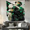 Halo Wall Hanging Printed Fabric Blanket Decorative Tapestries for Bedroom Living Room Home Decor