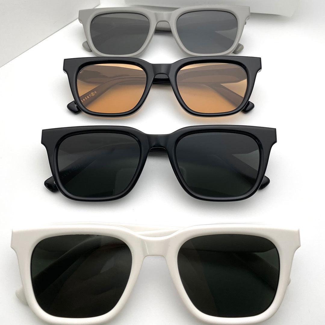 

«Женские солнцезащитные очки GM Margiela 2024 MM110 в квадратной оправе — универсальный водительский козырек» 52-21-145