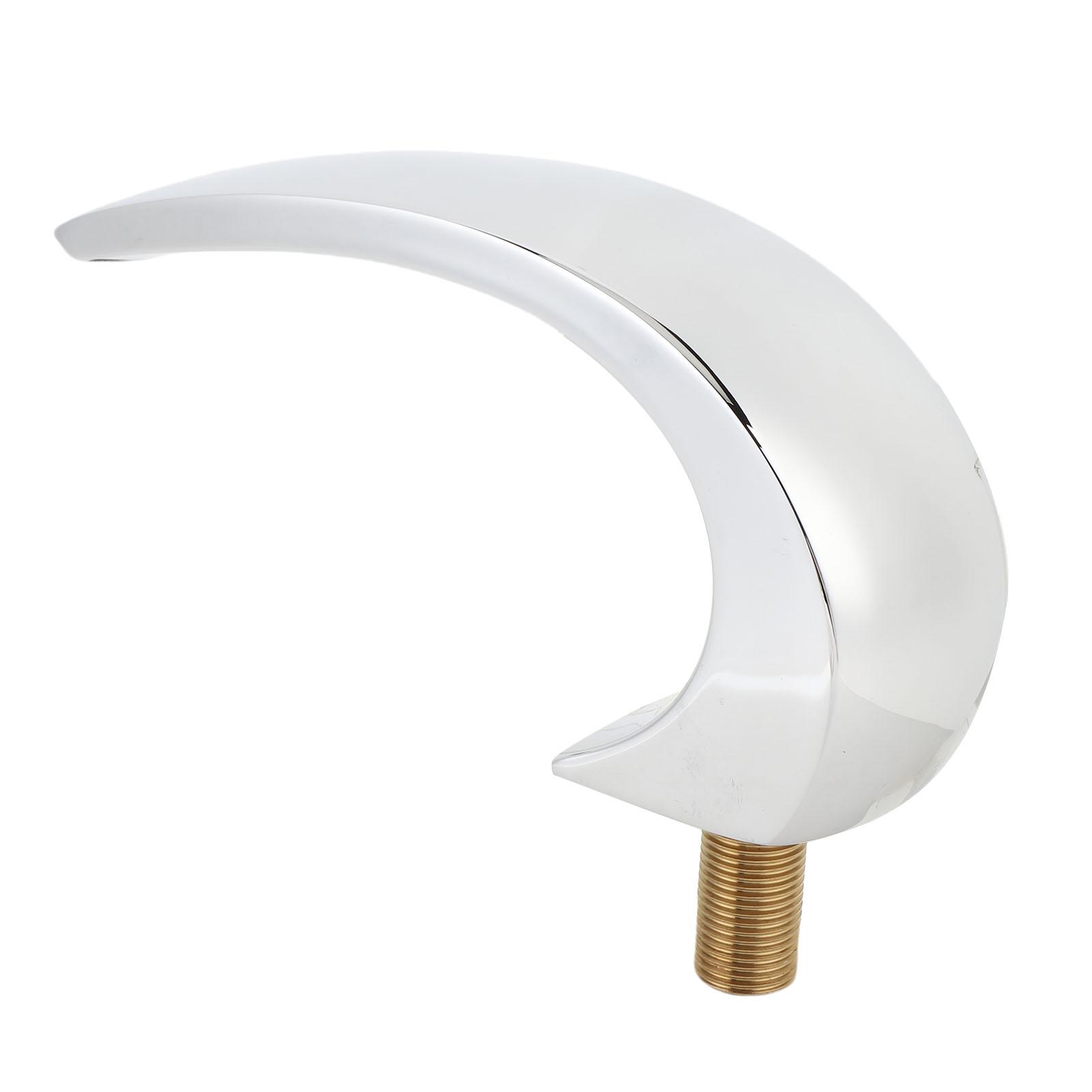 Wall Mount Waterfall Tub Spout Stainless Steel G1 2 Male Thread Bathtub Filler Faucet Spout for Bathroom Swimming Pool