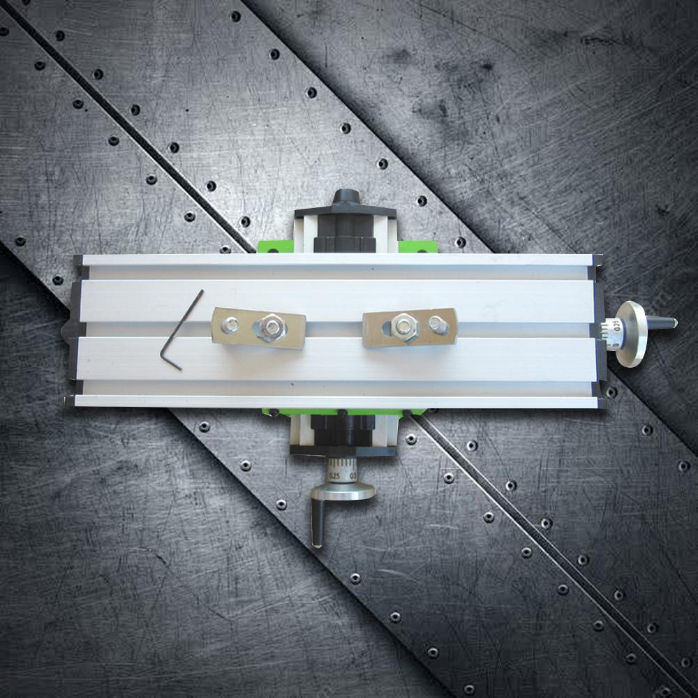 Mini Bench Drill Milling Machine with Cross Worktable and Slide for Precision Drilling