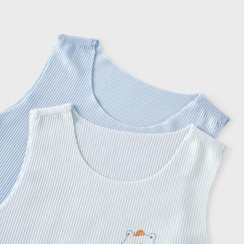 TONGTAI Summer Modal Baby Sleeveless Bodysuit