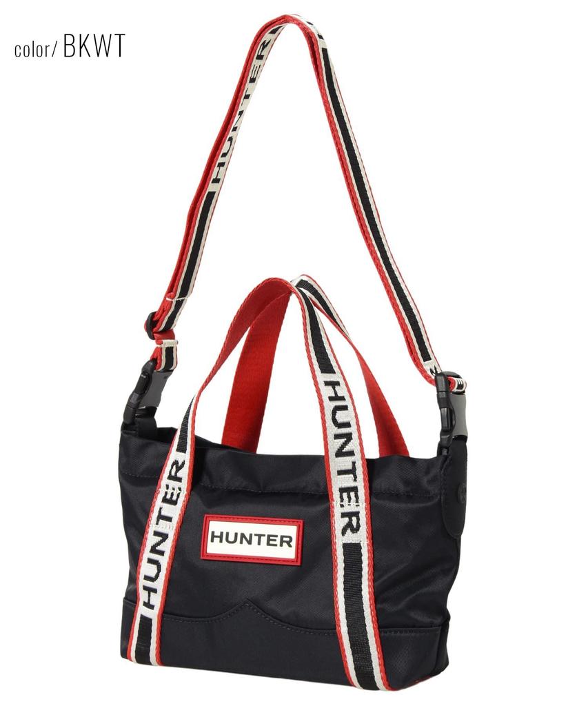 Nylon Mini Top Clip Tote Bag UBS1203KBM Black [Hunter]
