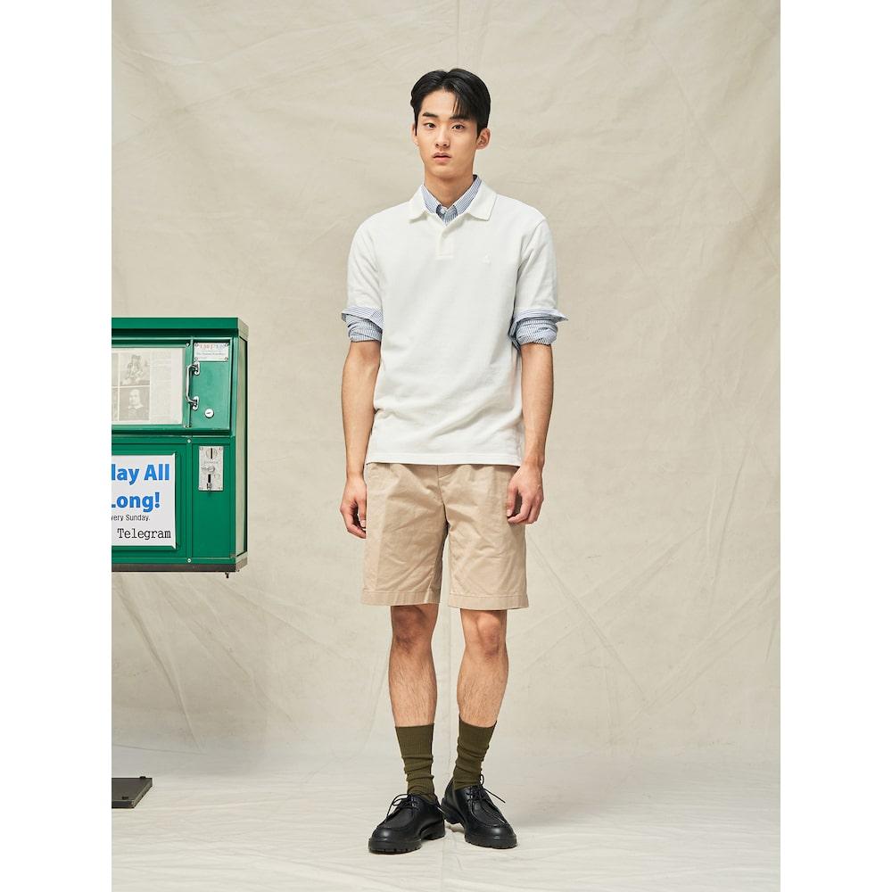 Binpolmen Gurkha Half Pants Beige