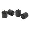 4 Pcs Door Jamb Body Bumpers 16.5mm Rubber Exterior Door Bumper Bump Stop Kit Replacement for Lincoln Mark LT 2006‑2008