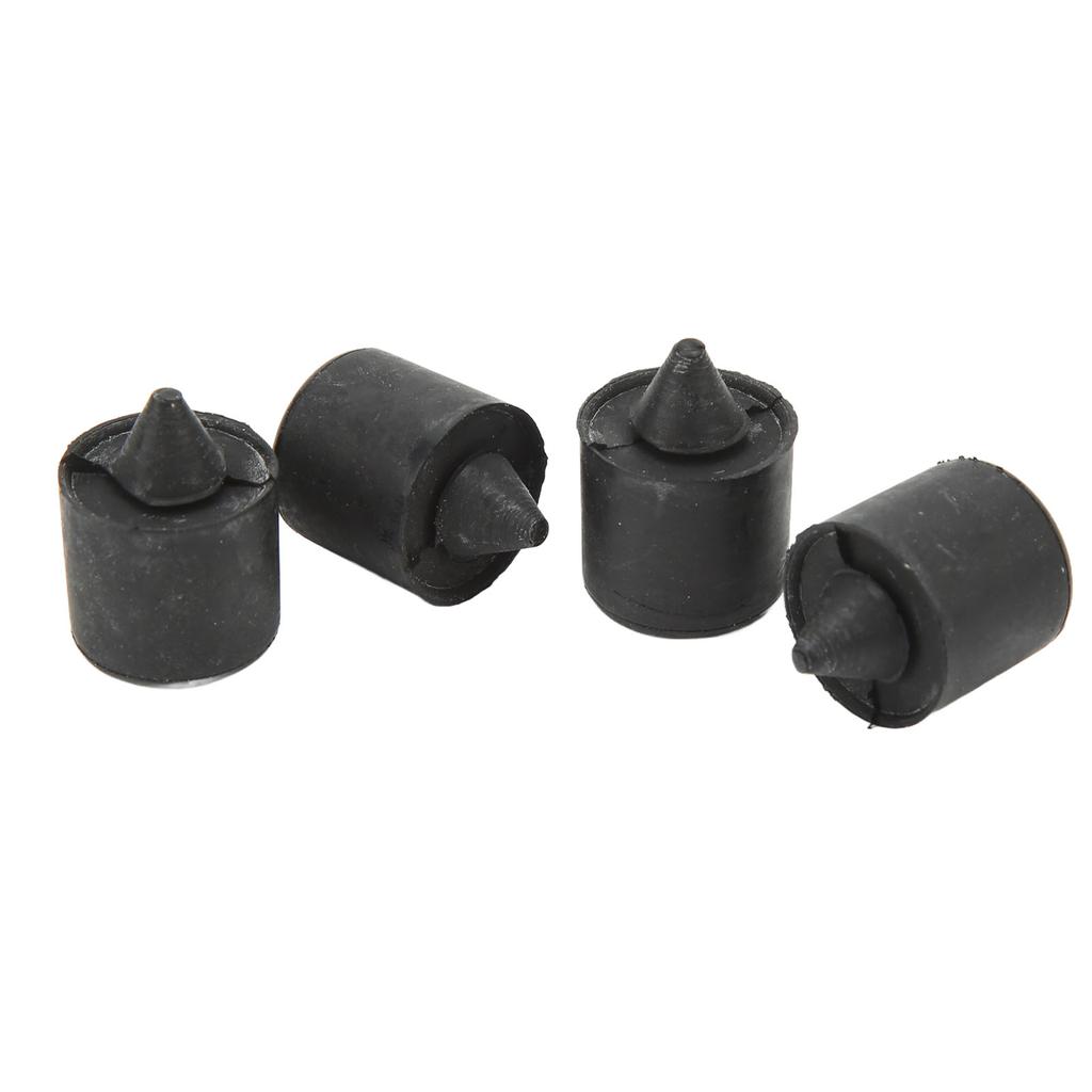 4 Pcs Door Jamb Body Bumpers 16.5mm Rubber Exterior Door Bumper Bump Stop Kit Replacement for Lincoln Mark LT 2006‑2008