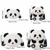 Cartoon Panda Silicone Bag Animal Cartoon Coin Purse Fashion Panda Crossbody Bag  Daily