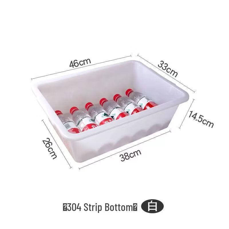 ChuyiQi Extra Thick Plastic Food Storage Trays (10-Pack)