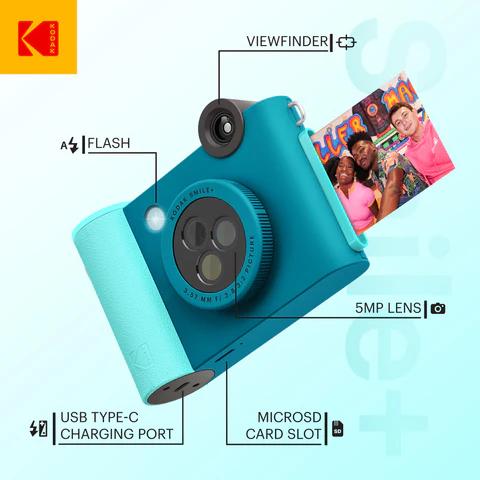 Kodak SMILE+ Instant Print Camera, 2x3'', Blue