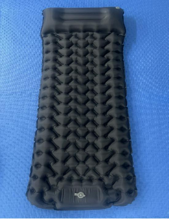 Lightweight Portable Inflatable Camping Pad: Moisture-Proof, Quick-Drying Tent Mattress for Travel and Car Naps