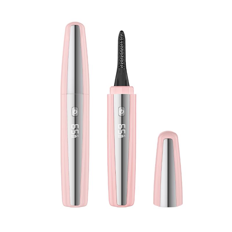 Heated Eyelash Curler,Fast 5s Heat-Up, USB Rechargeable Electric Eyelash Curler, LED Display, Anti-Burn, 24H Long-Lasting Curl, Perfect Gift for Women
