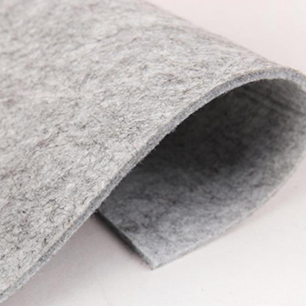 Felt Handbag Multiple Grids Baby Diaper Bag Nursery Storage Bin Carry Basket for Travel UseGray 33x15x18cm