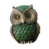 Ornement Chouette Créative Figurines d'Oiseaux Artisanat d'Art Statue Chouette de Bureau pour Maison de Poupée Mariage Armoire Chambre à Coucher Cadeau pour Amoureux des Chouettes