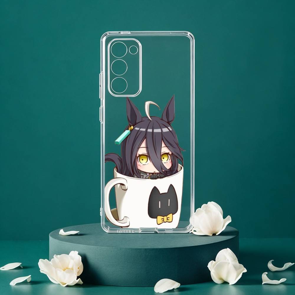 M-Manhattan C-Cafe Phone Case For Samsung Galaxy S24 S25 S23 S22 S21 Plus S24 S25 Transparent Cover Case