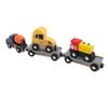Wooden Train Toy Improve Hand Eye Coordination Educational Easy To Assemble Children Toy Train for K