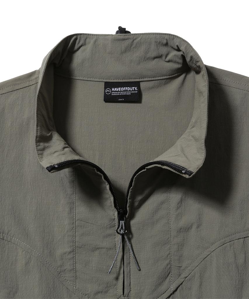 HAVEOFFDUTY Lightweight Half Zip Shirt (Sand)